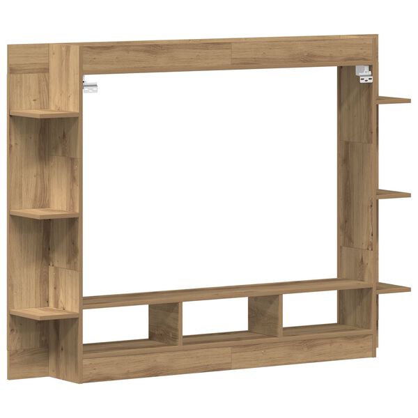vidaXL TV Spintelė Pakabinama Dailiųjų Ąžuolo 152x22x113 cm