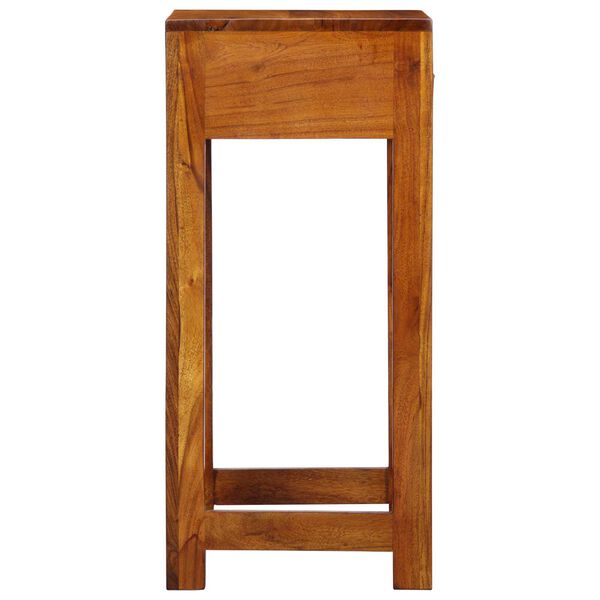 vidaXL Telefono stovas 35x35x75 cm Iš kietos akacijos medienos